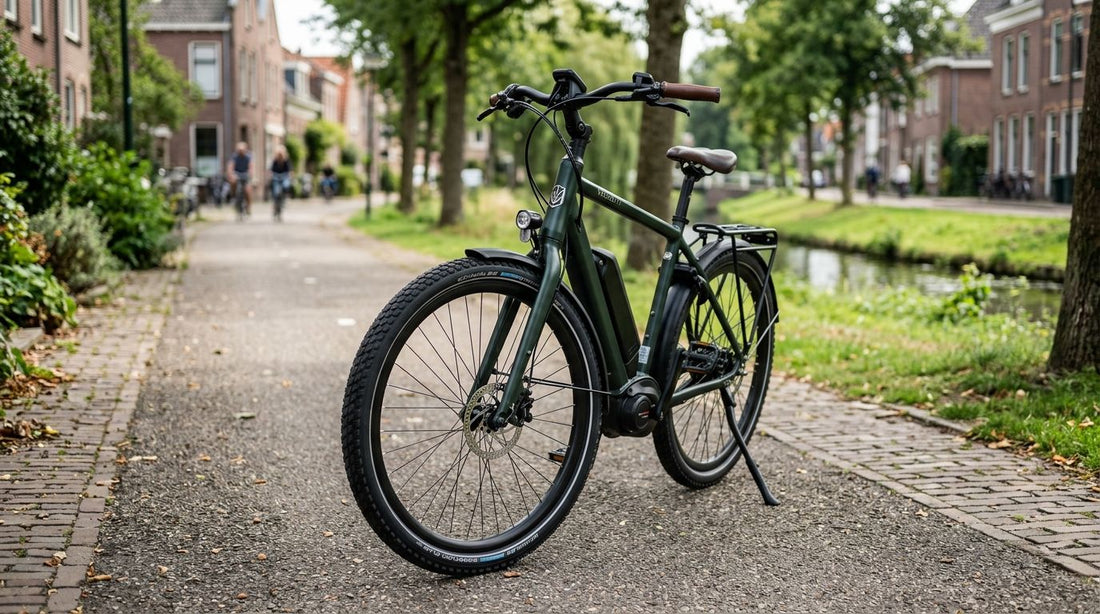 Elektrische fiets met anti-lekbanden: is dat de moeite waard