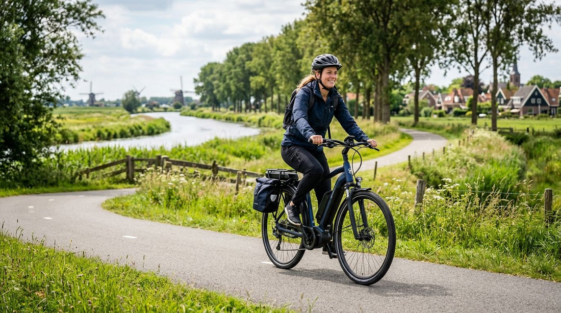 Elektrische fiets CO2-besparing: hoeveel bespaar je door te fietsen