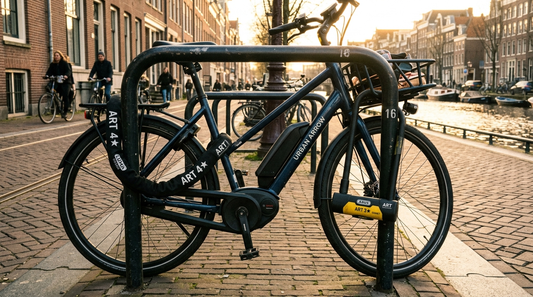 ART sloten op elektrische fiets - fietsdiefstal voorkomen
