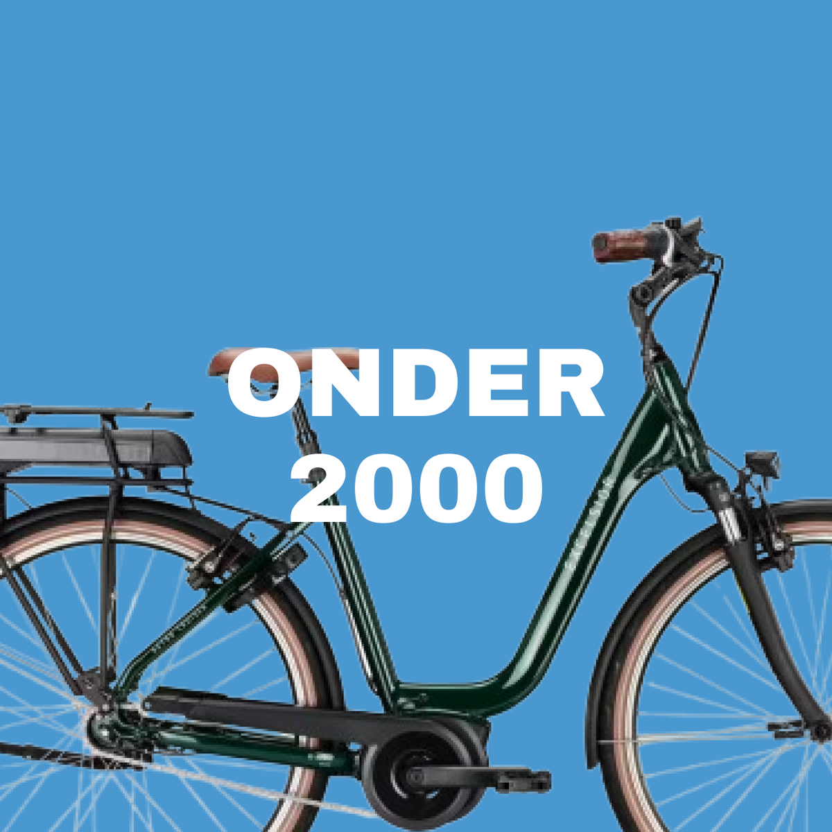 Elektrische fiets tot 2000 euro