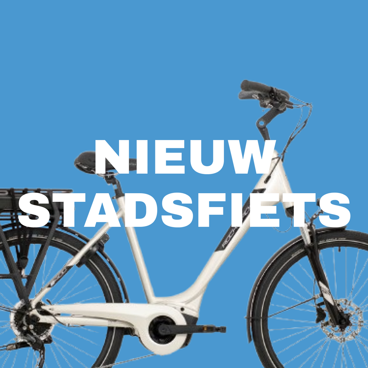 Nieuwe elektrische stadsfietsen