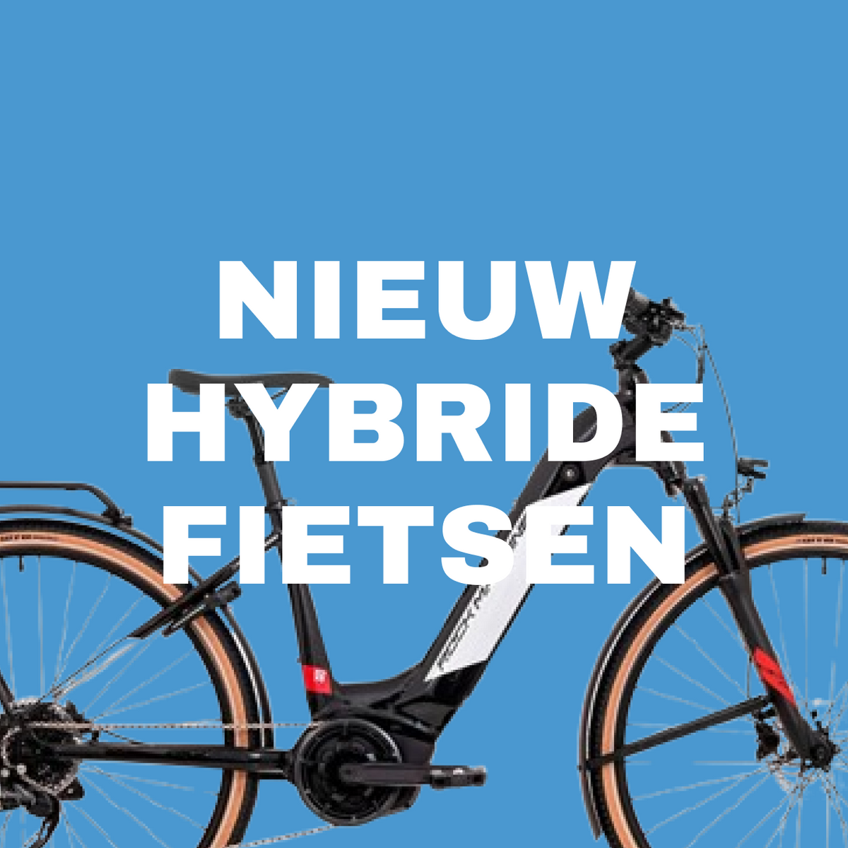 Nieuwe hybride e-bikes