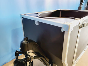 1000Km - Urban Arrow Cargo L - Bosch Perf Line - BD met Denting Flightcase