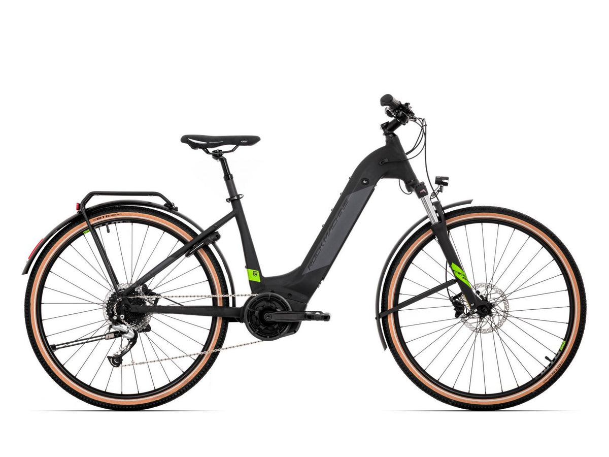 Rockmachine Crossride INT E500 B Touring Bosch Perf Line MM 50 Lage instap Zwart