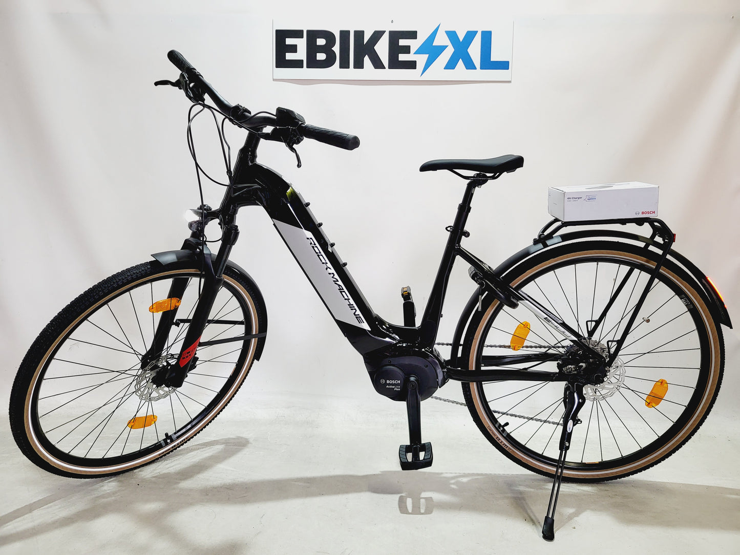 NIEUW! Rock Machine Crossride INT E400 B Touring Bosch Active Line Plus MM 500Wh!