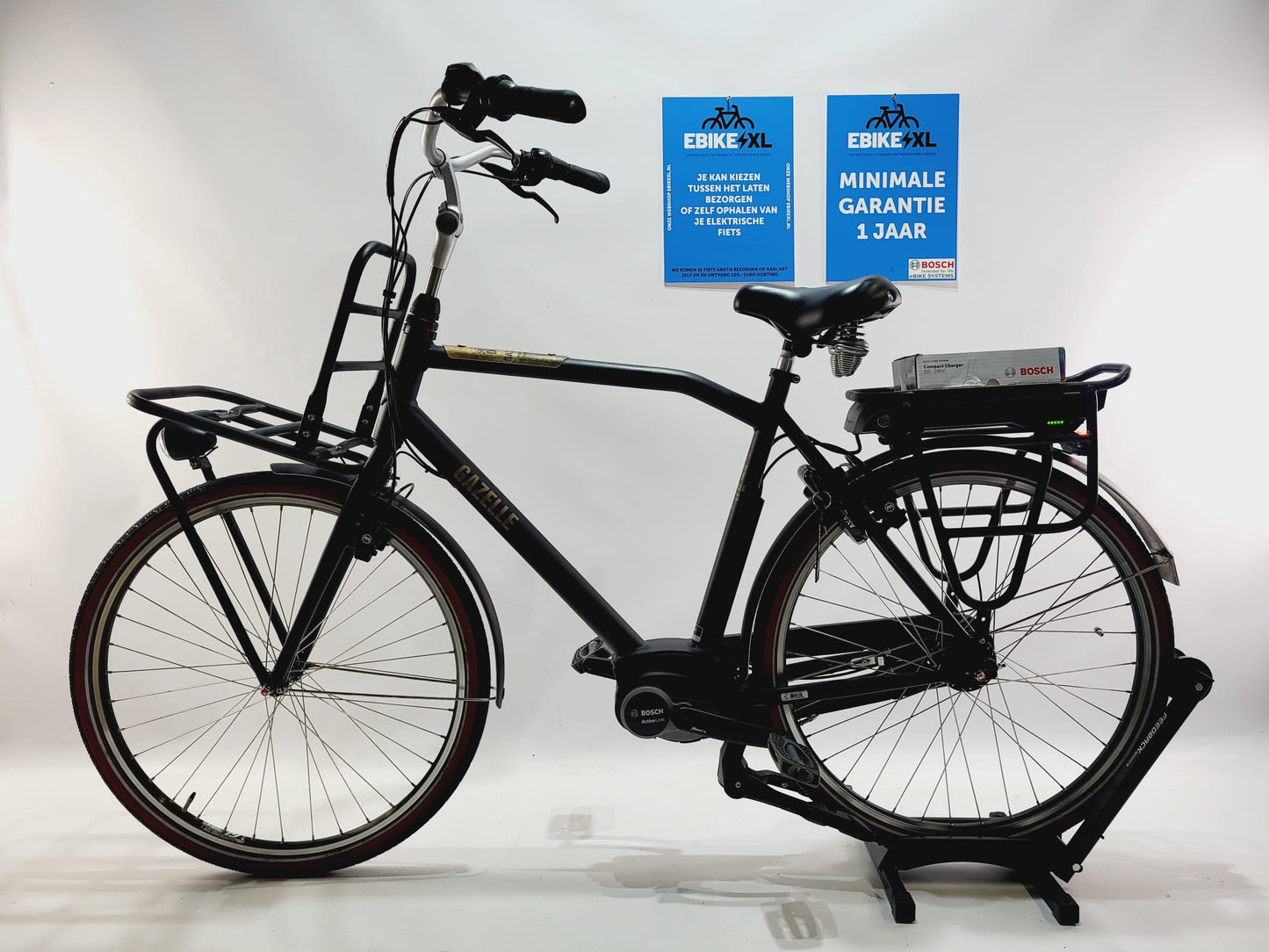 2500km! Gazelle Heavy Duty Transportfiets Bosch Active Line Middenmotor