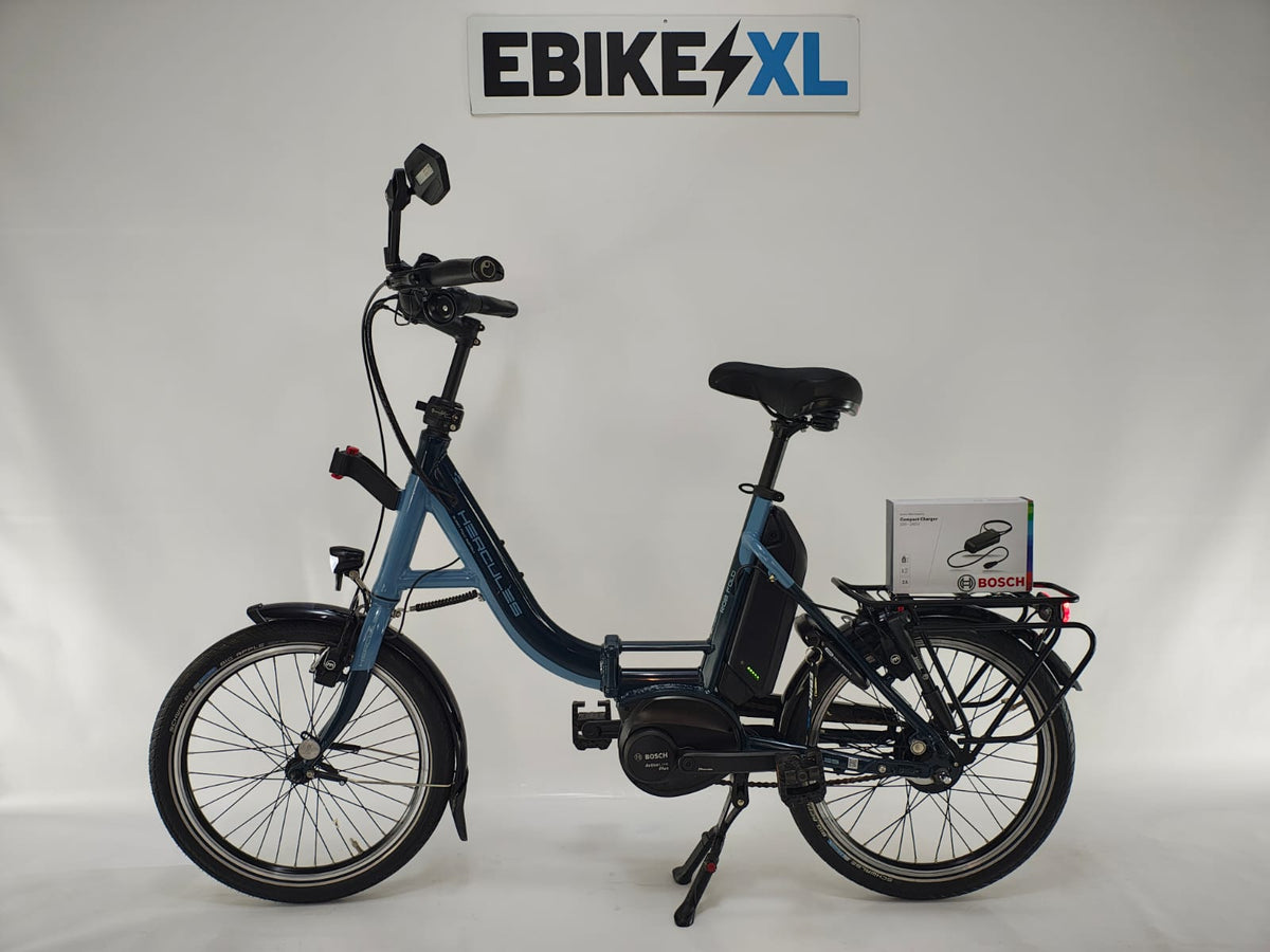 Hercules Rob Fold F7 Bosch Active Line Plus Middenmotor 20 inch met Terugtraprem, elektrische fiets, zijaanzicht