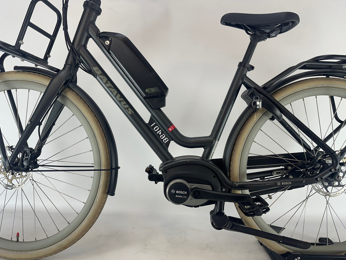 Batavus Quip e-Go Ext  Bosch Active Line Middenmotor Transportfiets