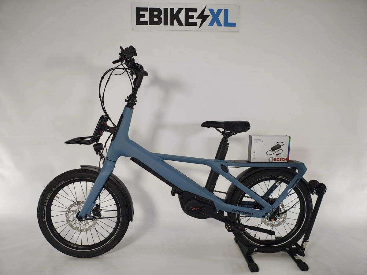 Winora Radius Bosch Performance Line Middenmotor 500Wh, elektrische fiets, zijaanzicht