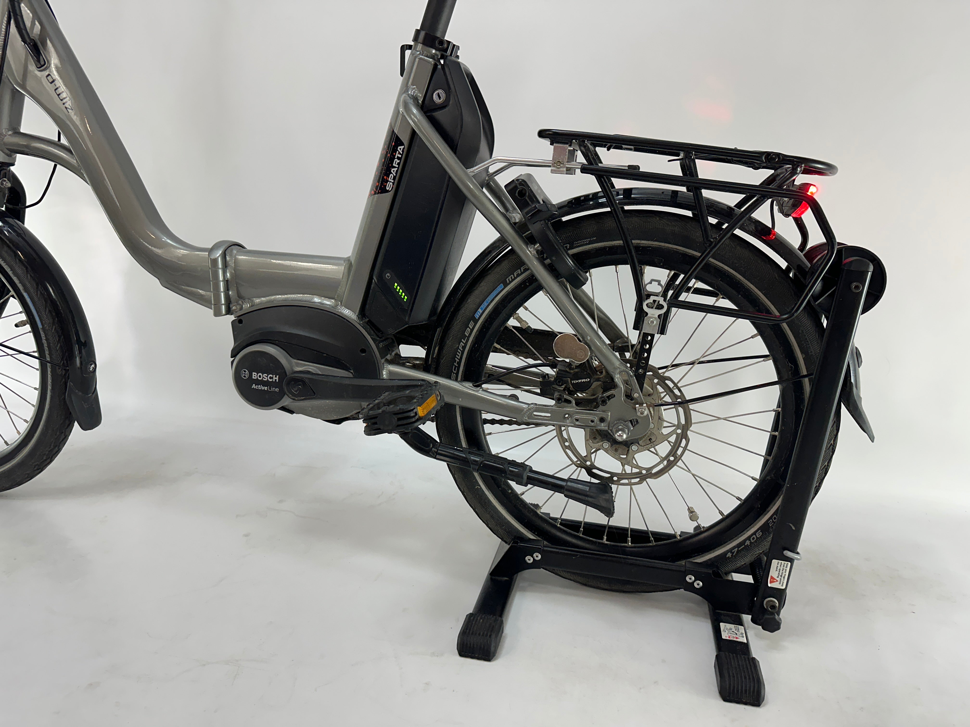 Sparta D-Wiz Fold M7b Bosch Active Line Middenmotor Vouwfiets 20"