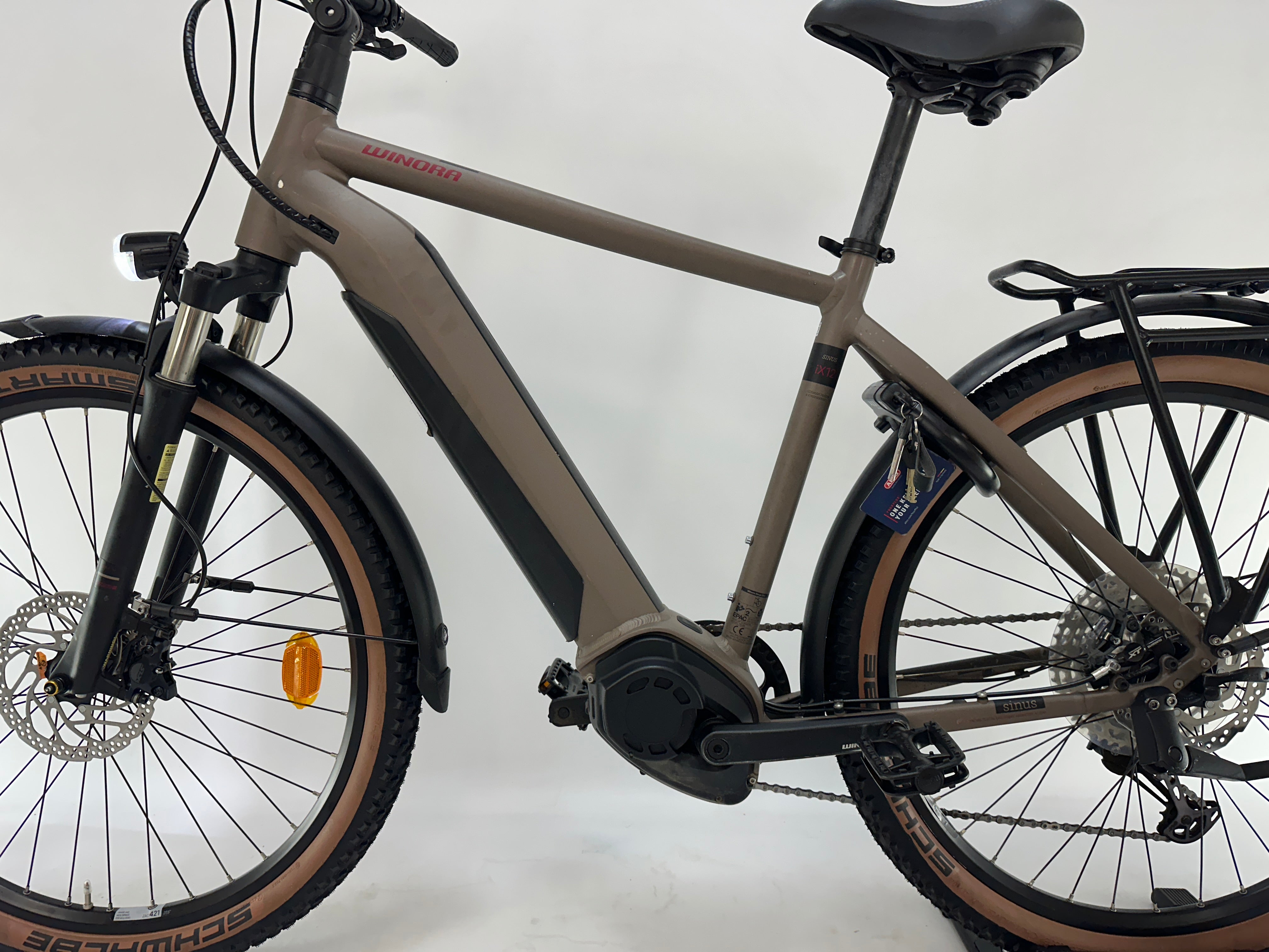 Winora Sinus ix12 Bosch Performance Line CX Middenmotor 500Wh