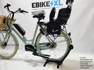 Batavus E-GO EXT Bosch Active Line Middenmotor Transportfi Lage instap Lichtgroen turkoois 61cm XL