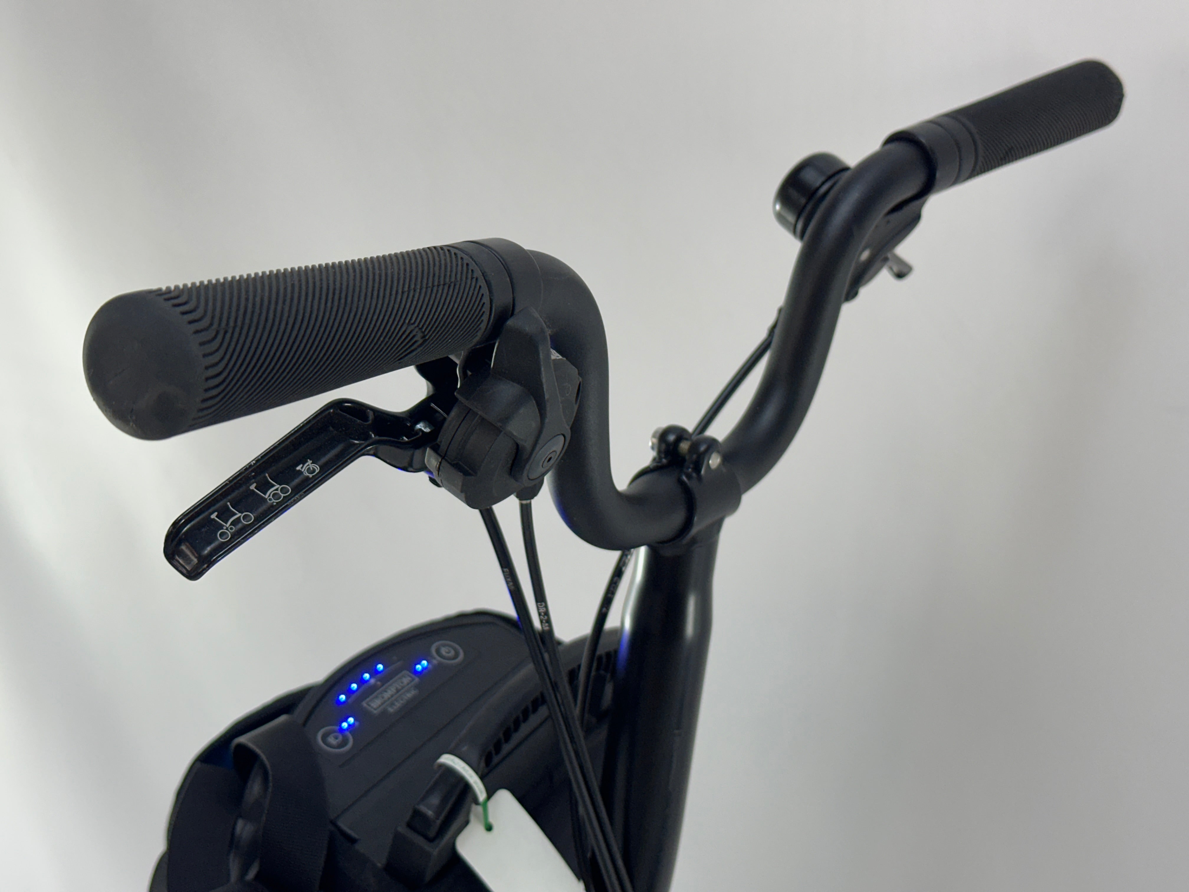 DEMO Brompton Electric Compact Vouwfiets Blauw 20