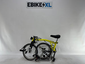 Brompton Compact Vouwfiets Geel 20
