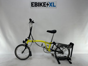 Brompton Compact Vouwfiets Geel 20
