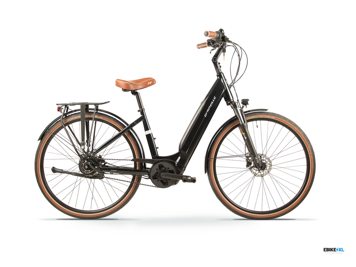 NIEUW! Granville e-Urban N2 Bosch Performance Line Middenmotor 500Wh Belt-Drive met Enviolo! Donker groen