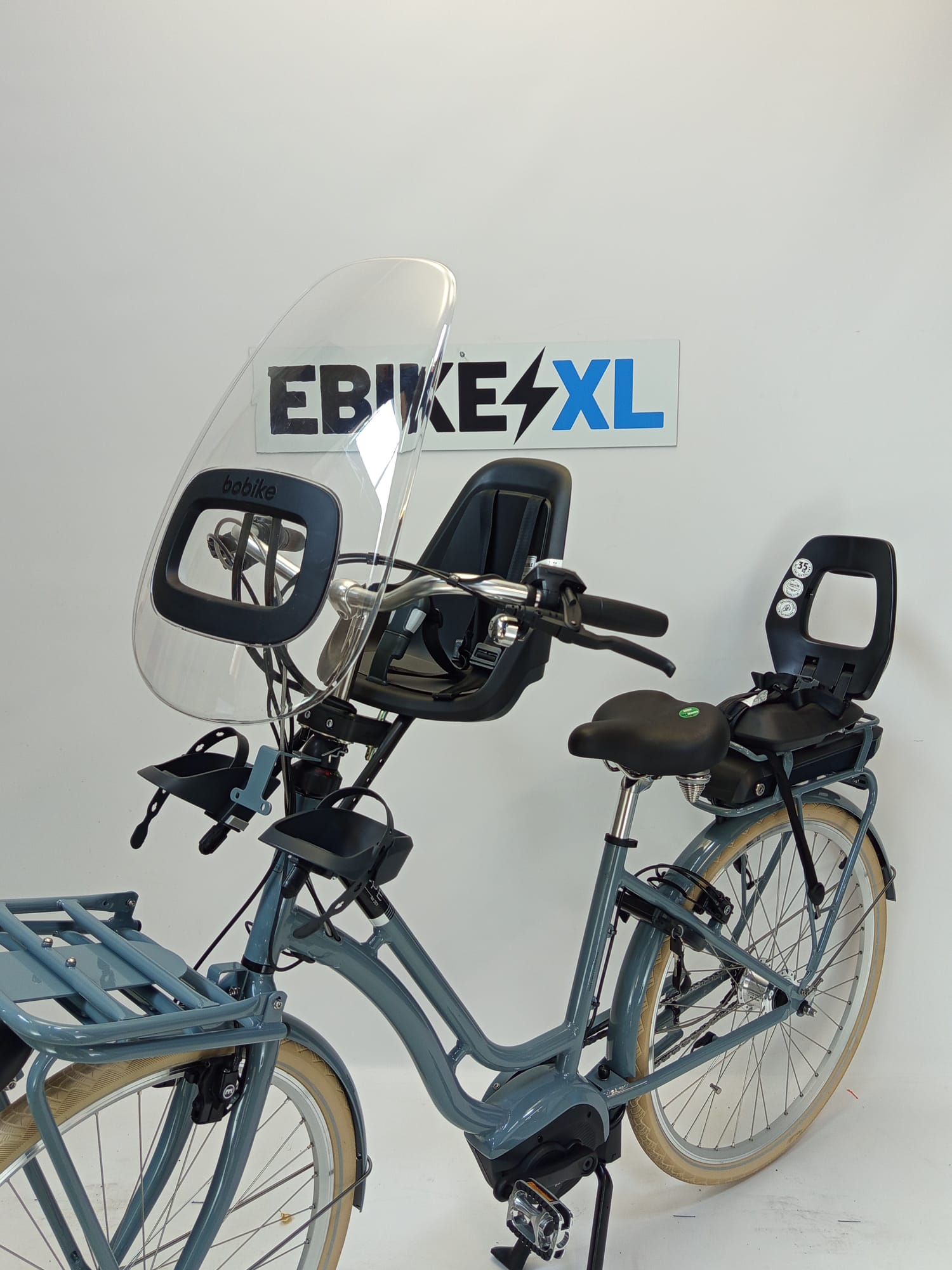 NIEUW! Frappé e-City Comfort Bosch Active Line Plus Middenmotor Zwart Mat Transportfiets M