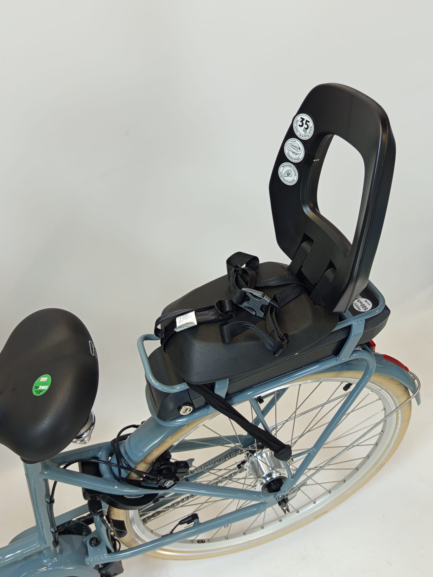 NIEUW! Frappé e-City Comfort Bosch Active Line Plus Middenmotor Zwart Mat Transportfiets M
