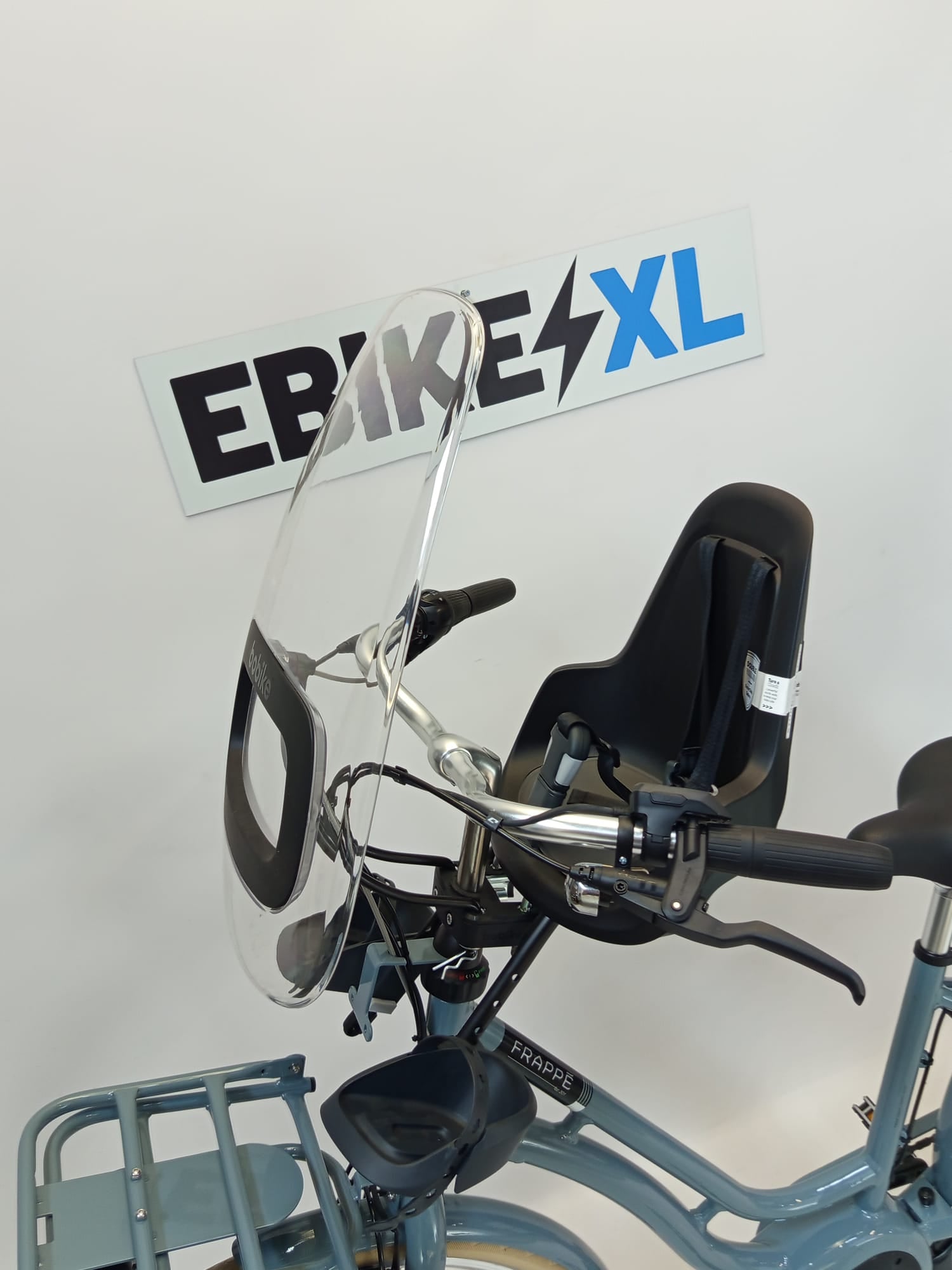 NIEUW! Frappé e-City Comfort Bosch Active Line Plus Middenmotor Zwart Mat Transportfiets M