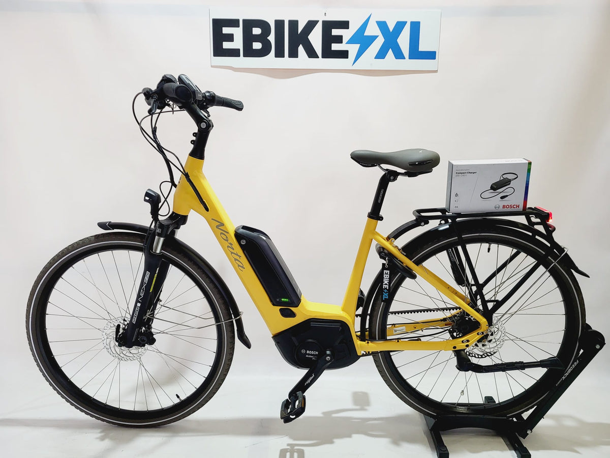 Norta B2.030 Bosch Active Line Plus Middenmotor 500Wh! Belt-Drive, elektrische fiets, zijaanzicht