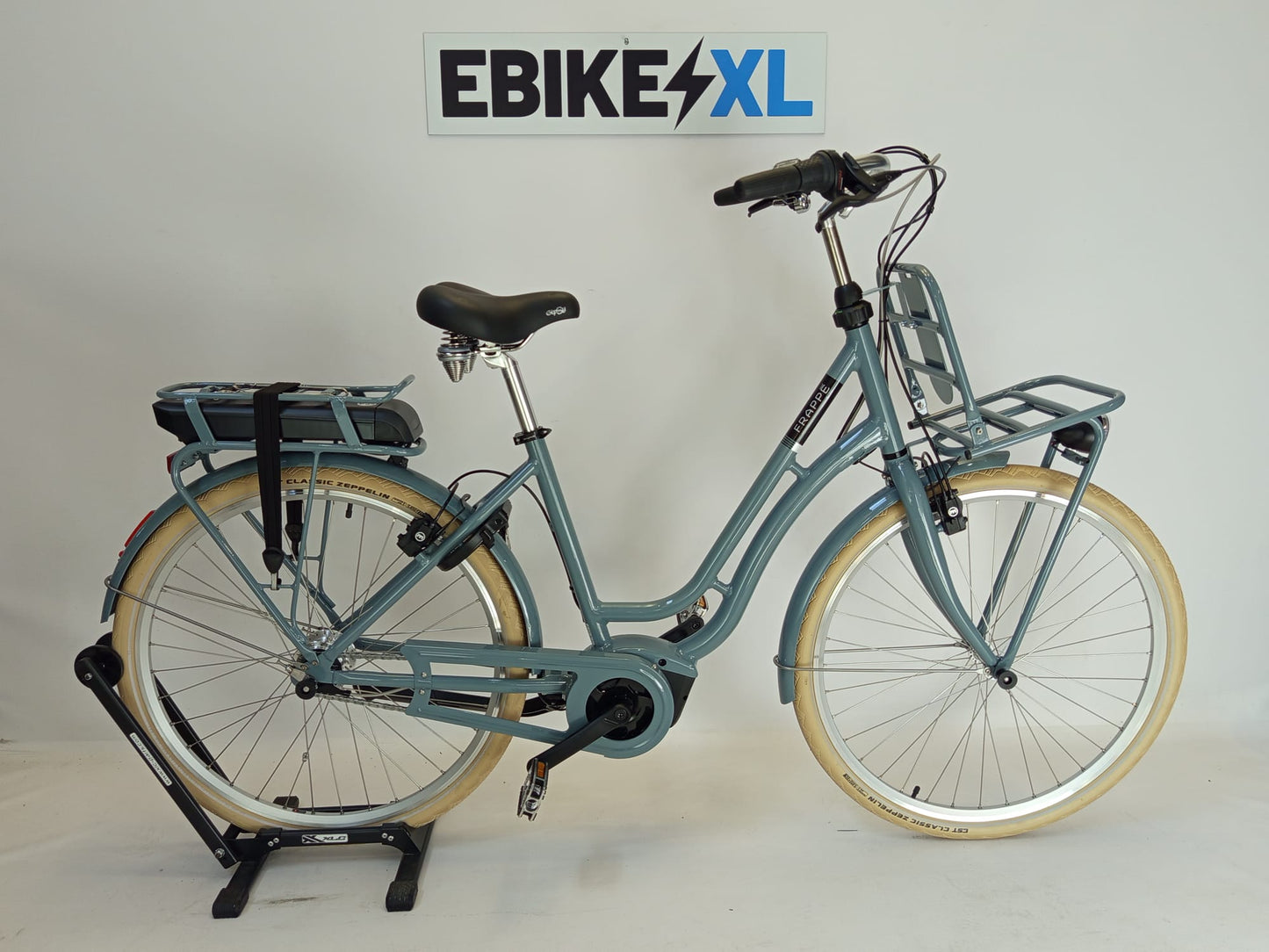 NIEUW! Frappé e-City Comfort Bosch Active Line Plus Middenmotor Stormy Sea