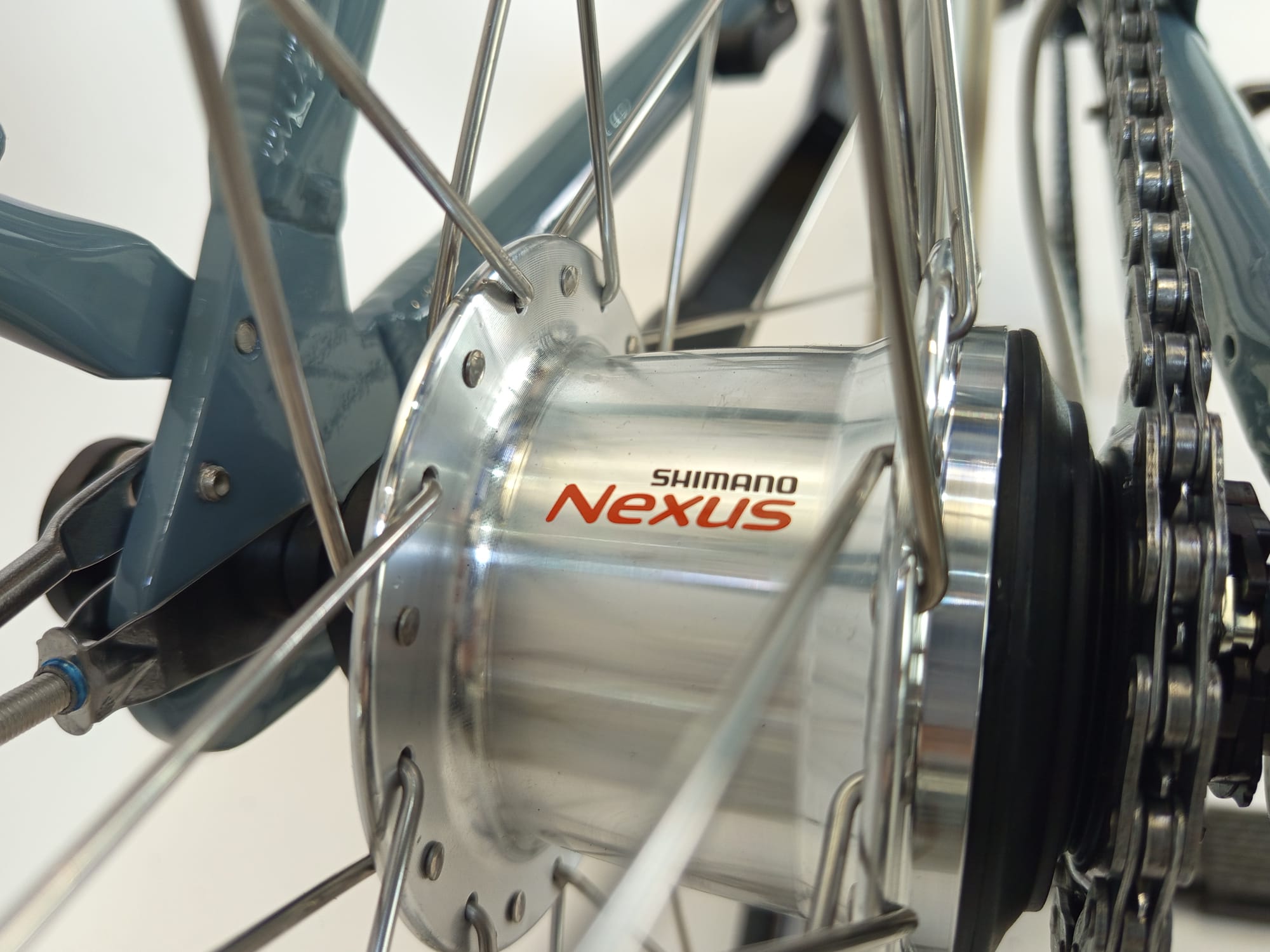 NIEUW! Frappé e-City Comfort Bosch Active Line Plus Middenmotor Stormy Sea Transportfiets M