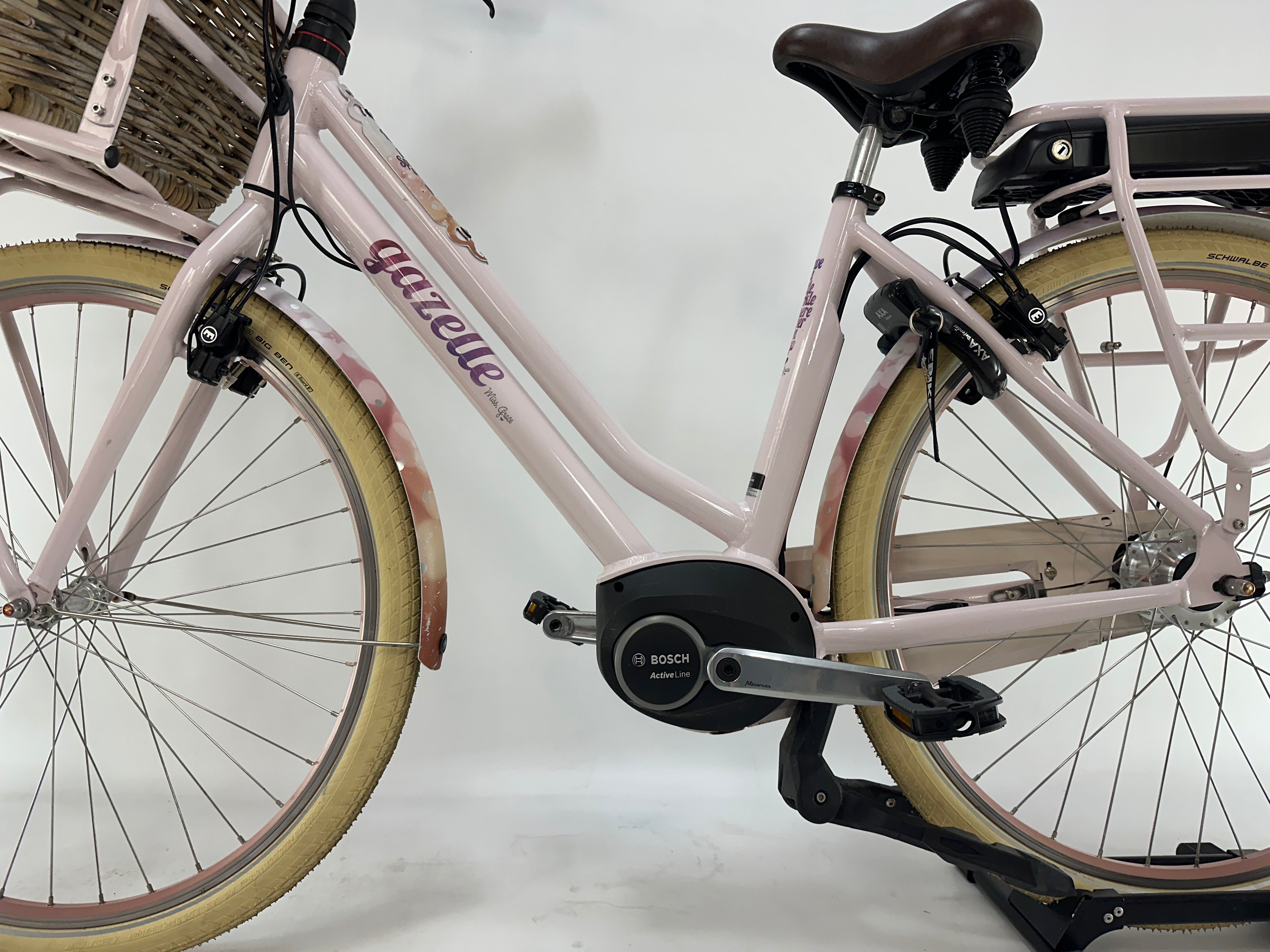 Gazelle Miss Grace Bosch Active Line Middenmotor Roze