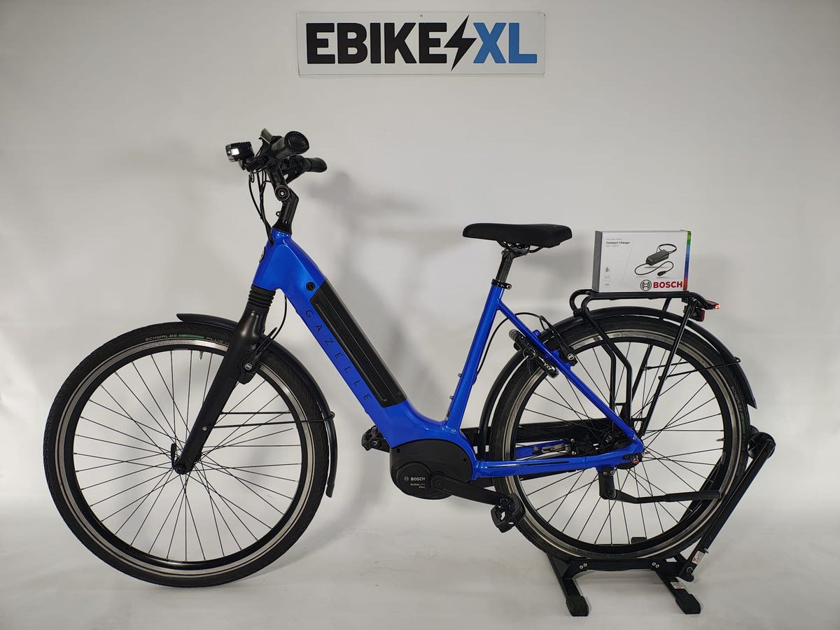 Gazelle Ultimate Bosch Active Line Plus Middenmotor 500Wh, elektrische fiets, zijaanzicht