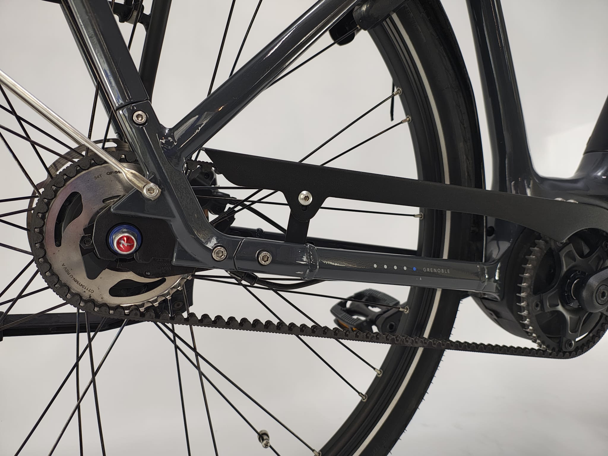 Gazelle Grenoble C5 Bosch Performance Line Middenmotor 500Wh Belt-Drive!