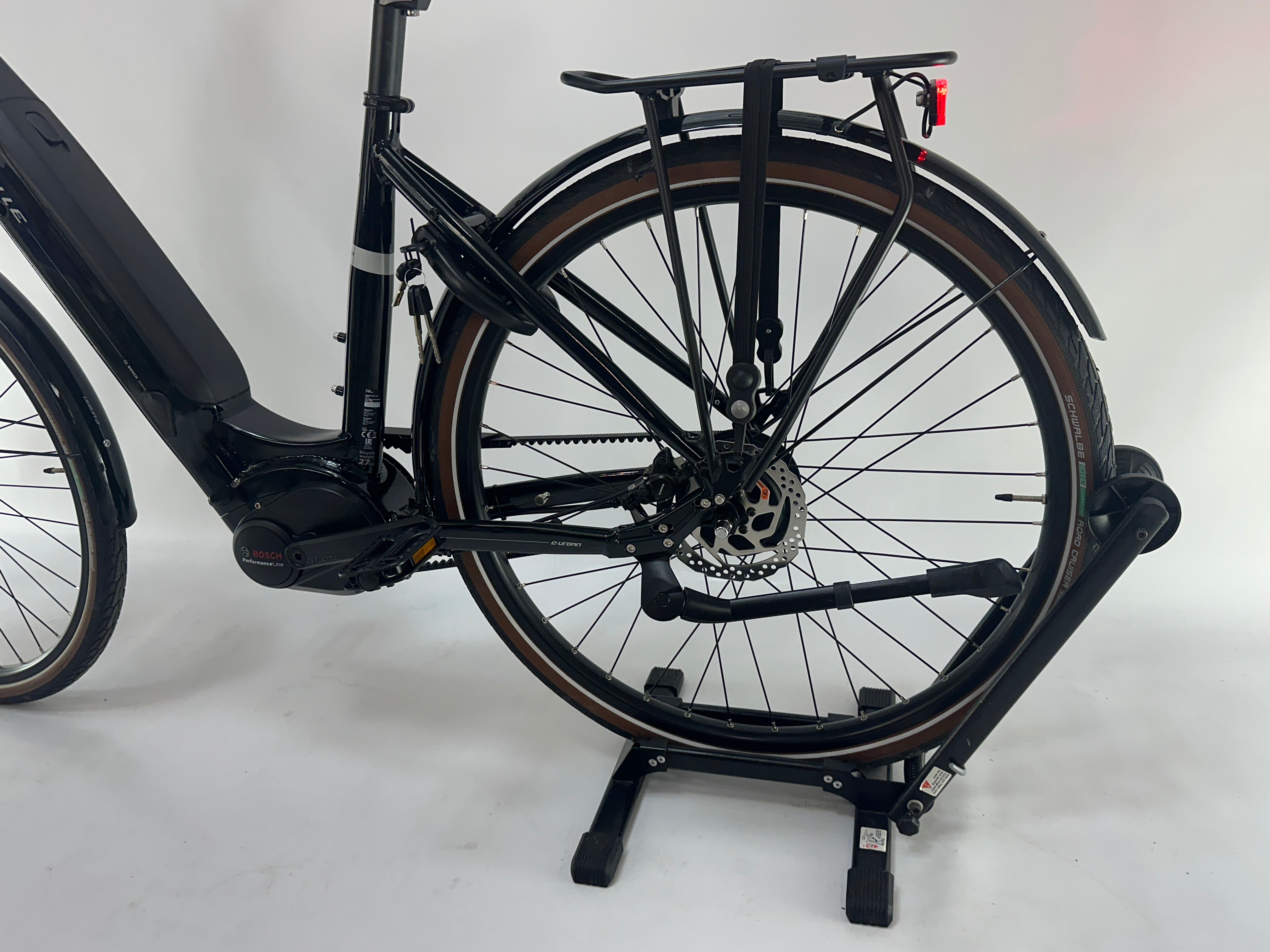 NIEUW! Granville e-Urban N2 Bosch Performance Line Middenmotor 500Wh Belt-Drive met Enviolo! Donker groen