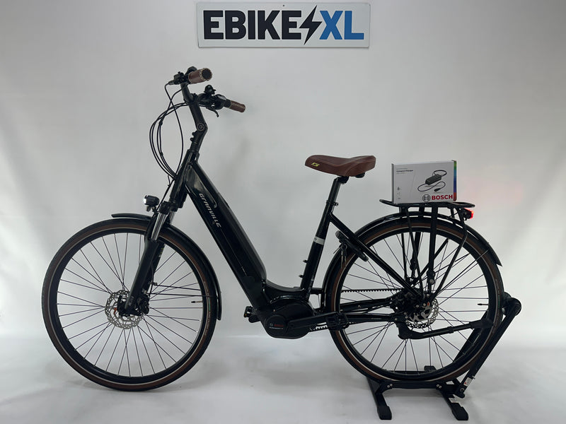 NIEUW! Granville e-Urban N2 Bosch Performance Line Middenmotor 500Wh Belt-Drive met Enviolo! Donker groen
