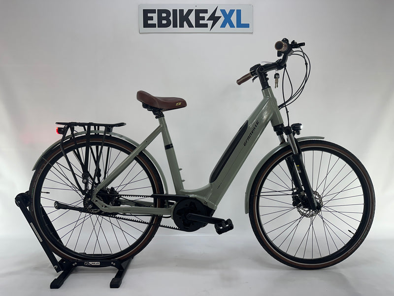 NIEUW! Granville e-Urban N2 Bosch Performance Line Middenmotor 500Wh Belt-Drive met Enviolo! Grijs