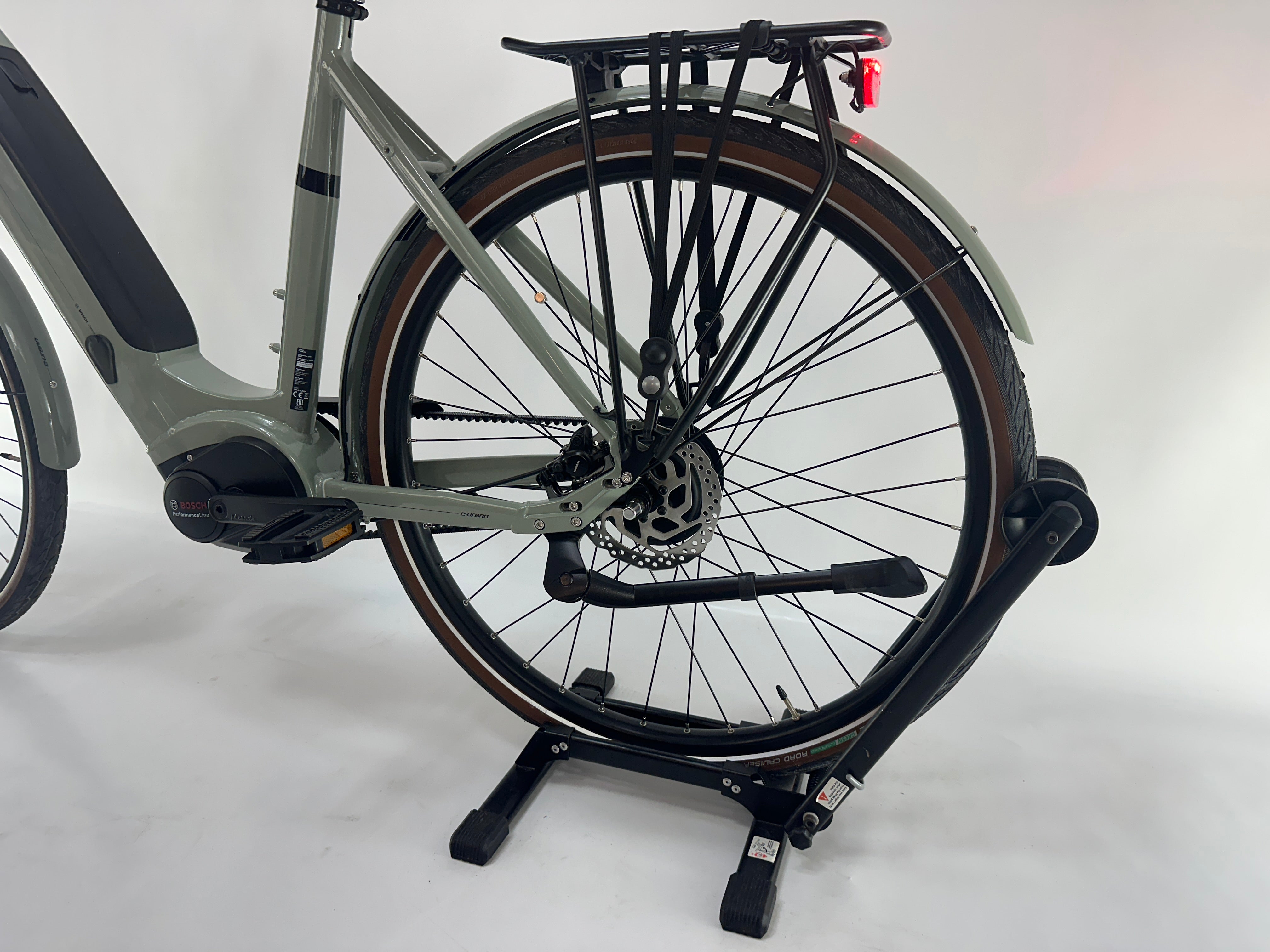 NIEUW! Granville e-Urban N2 Bosch Performance Line Middenmotor 500Wh Belt-Drive met Enviolo! Grijs