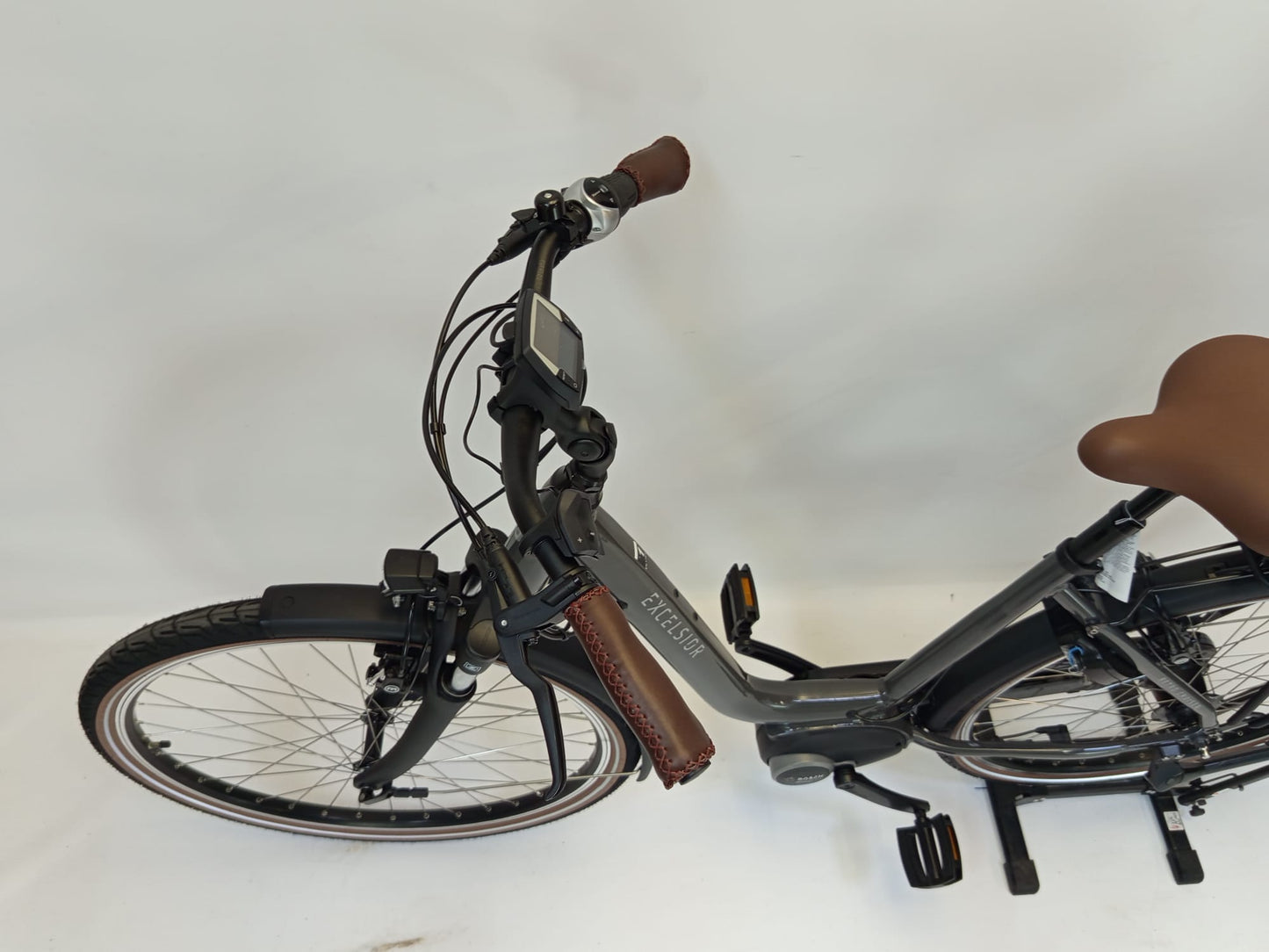 NIEUW! Excelsior Retro Cruiser Bosch Active Line Middenmotor Grijs