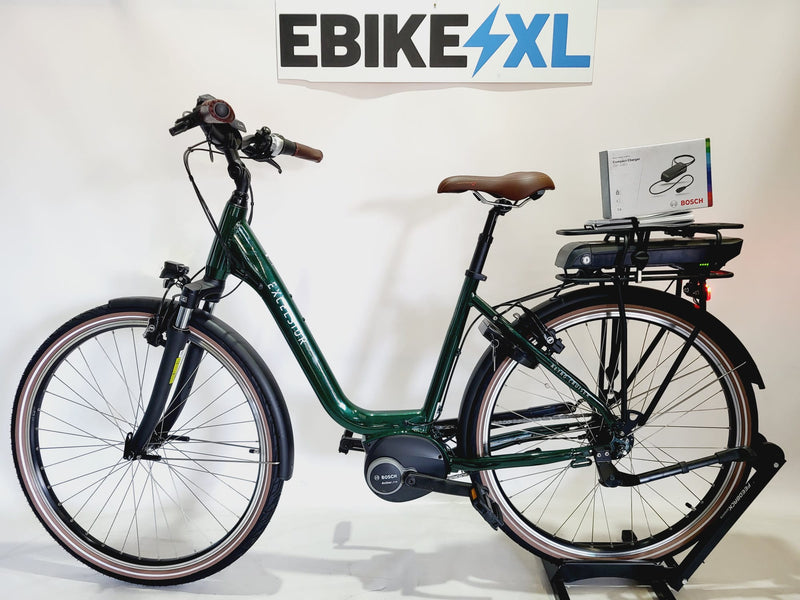 NIEUW! Excelsior Retro Cruiser Bosch Active Line Middenmotor Groen