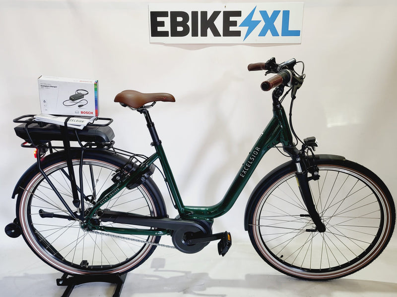 NIEUW! Excelsior Retro Cruiser Bosch Active Line Middenmotor Groen