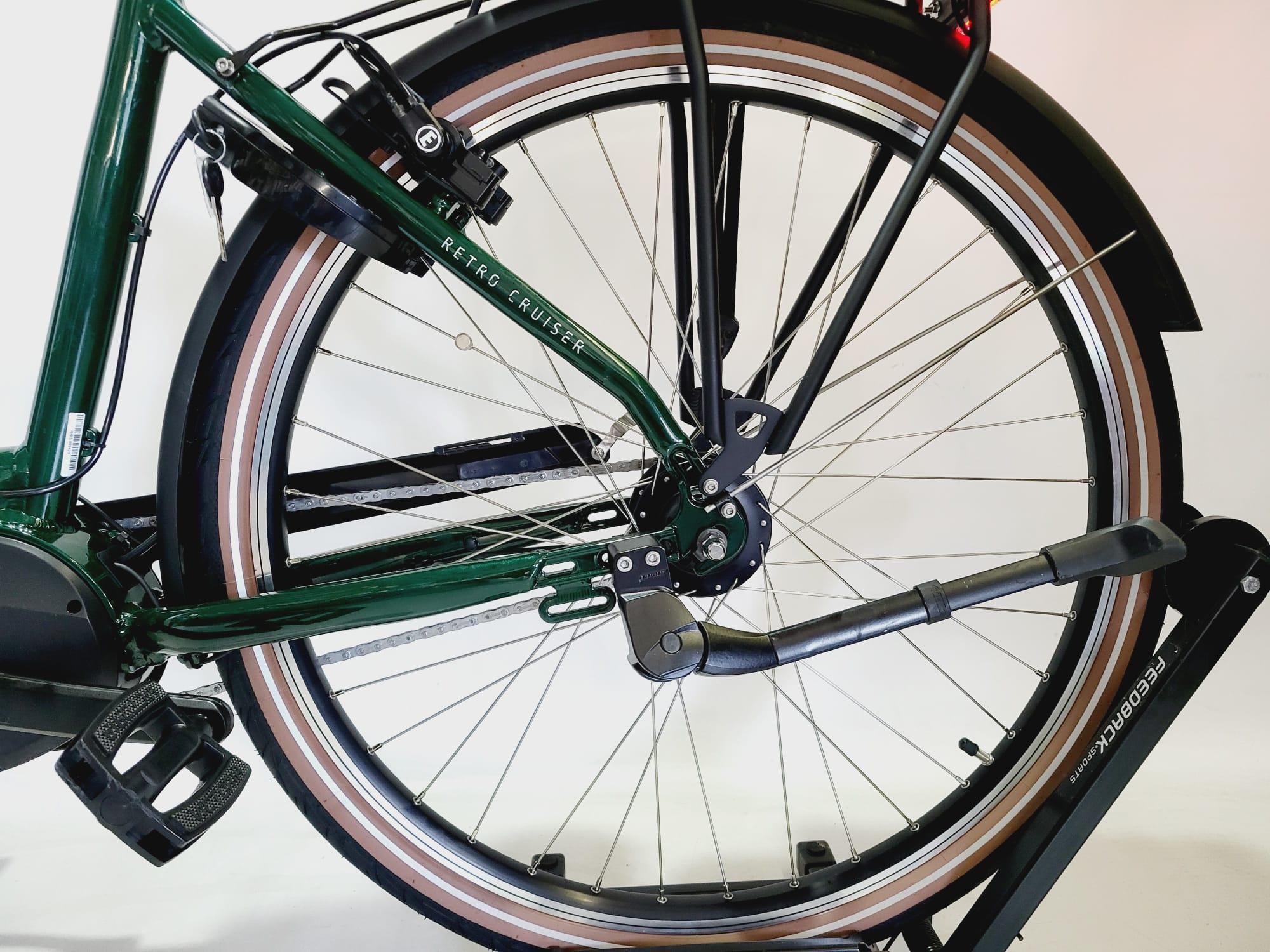 NIEUW! Excelsior Retro Cruiser Bosch Active Line Middenmotor Groen