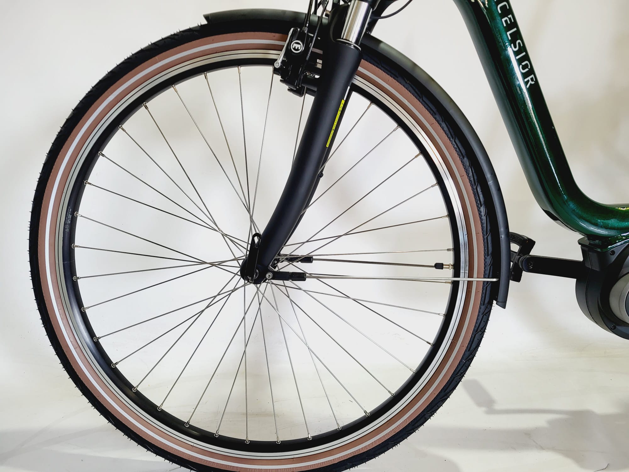 NIEUW! Excelsior Retro Cruiser Bosch Active Line Middenmotor Groen