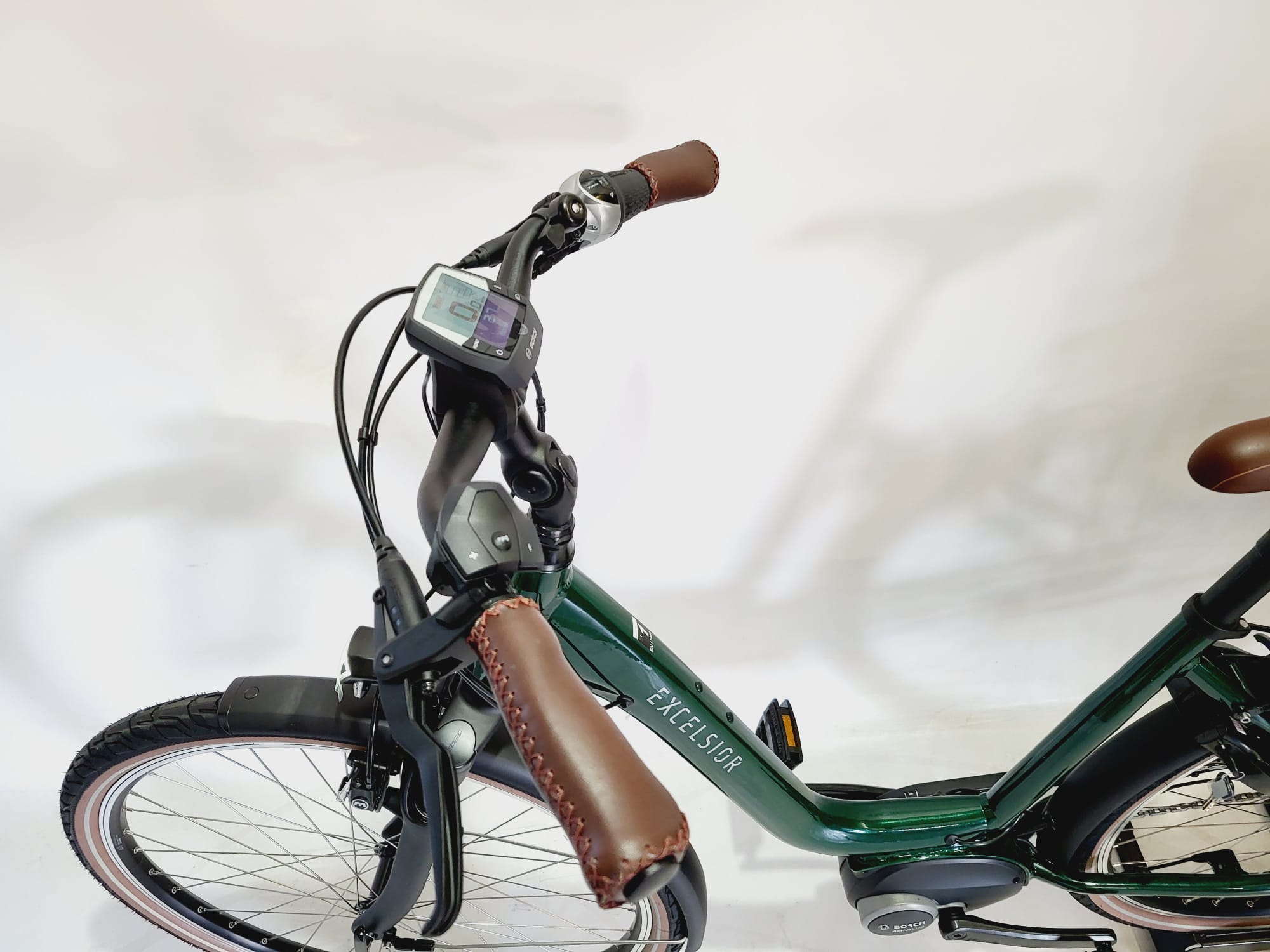 NIEUW! Excelsior Retro Cruiser Bosch Active Line Middenmotor Groen