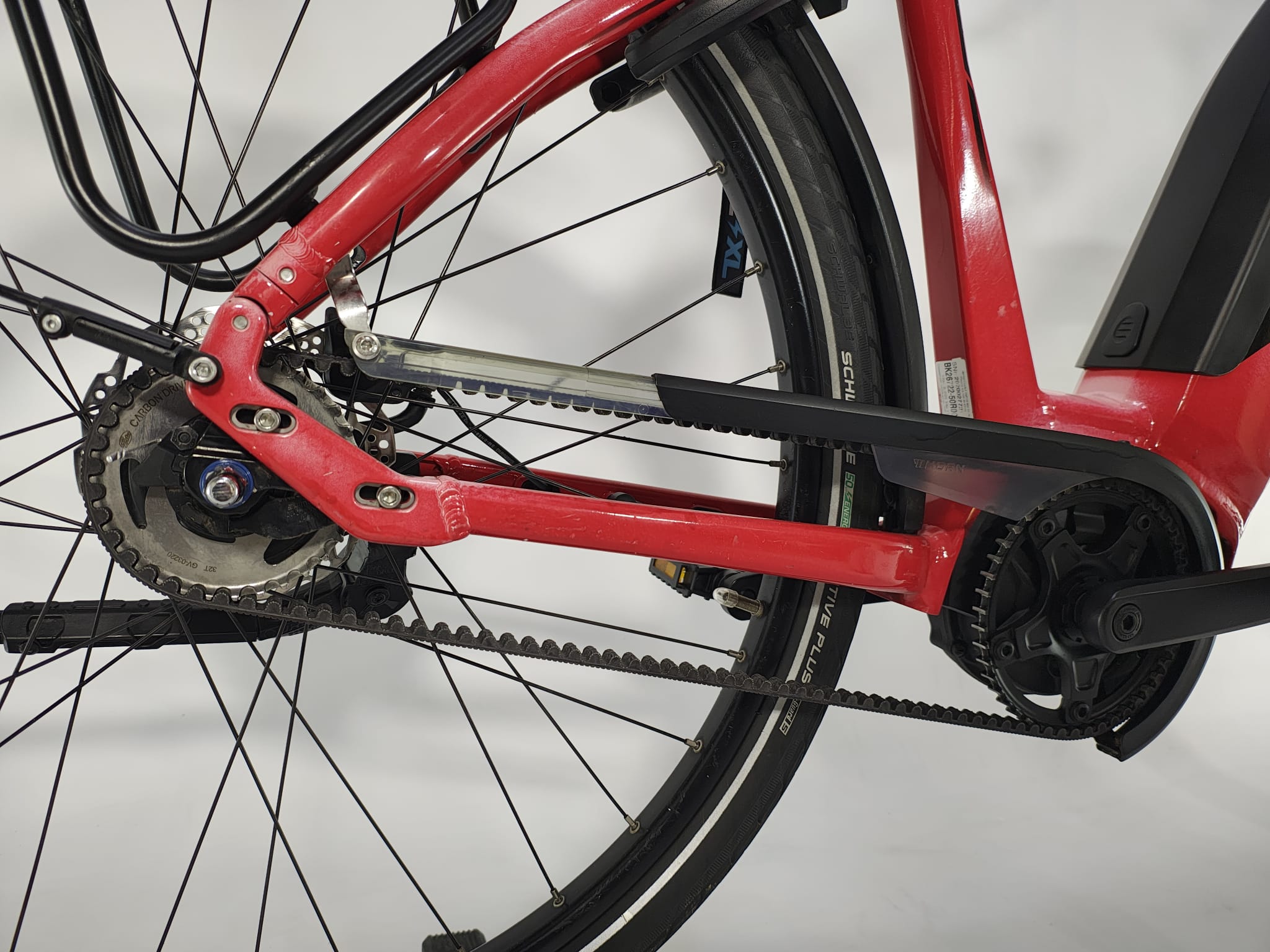 Falter e 9.5 Bosch Performance Line Middenmotor 500Wh Belt-Drive!