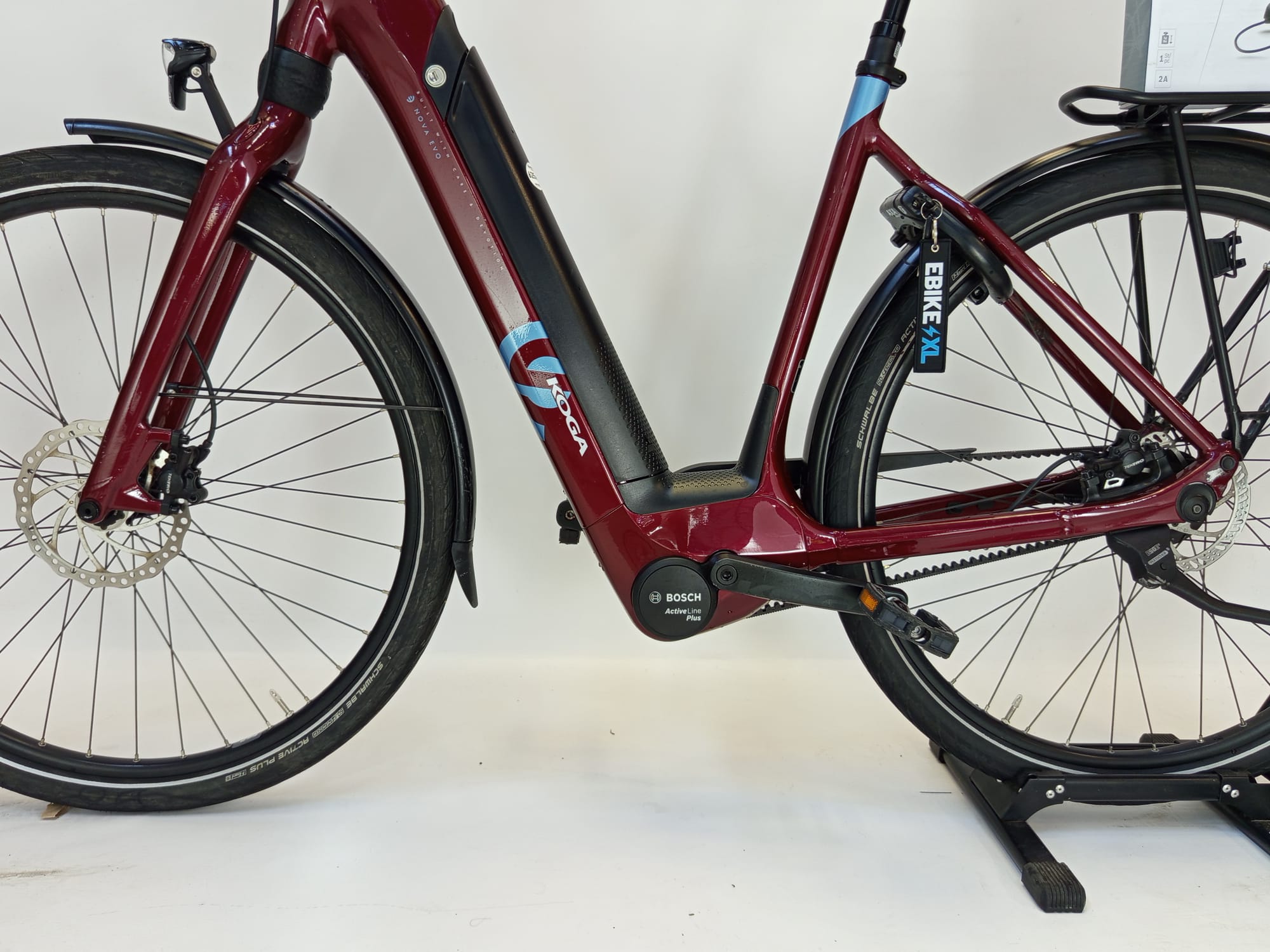 Koga e-nova EVO Bosch Active Line Plus Middenmotor 625Wh! Belt-Drive