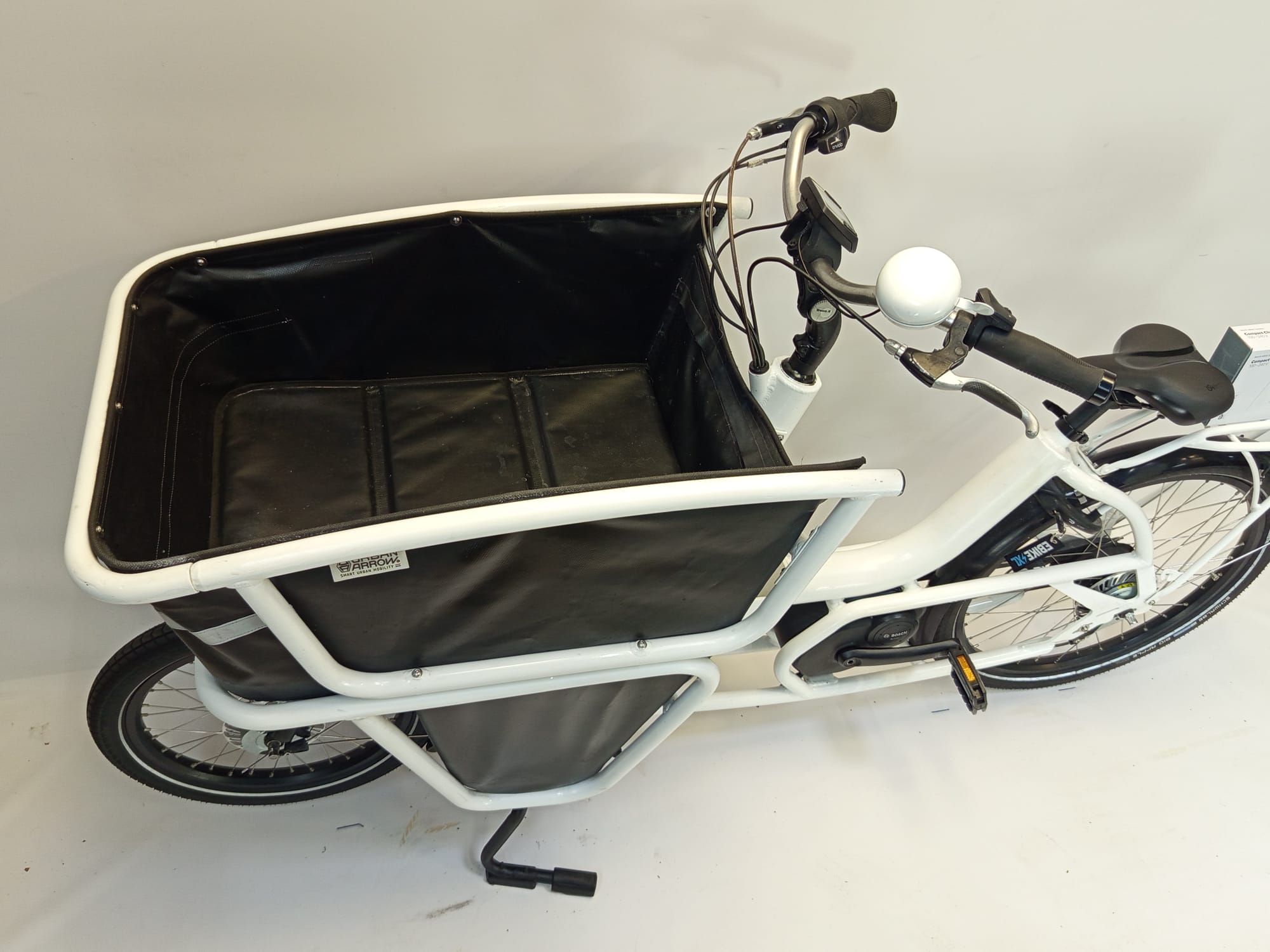 Urban Arrow Shorty Bosch Active Line Middenmotor Bakfiets met Enviolo