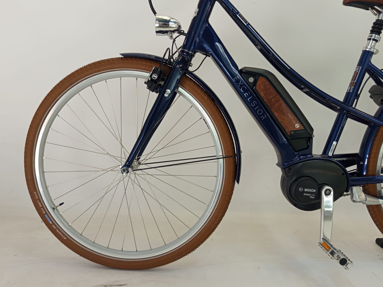 NIEUW! Excelsior Vintage DA Bosch Active Line Plus Middenmotor Blauw