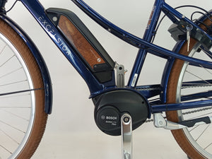 NIEUW! Excelsior Vintage DA Bosch Active Line Plus Middenmotor Blauw