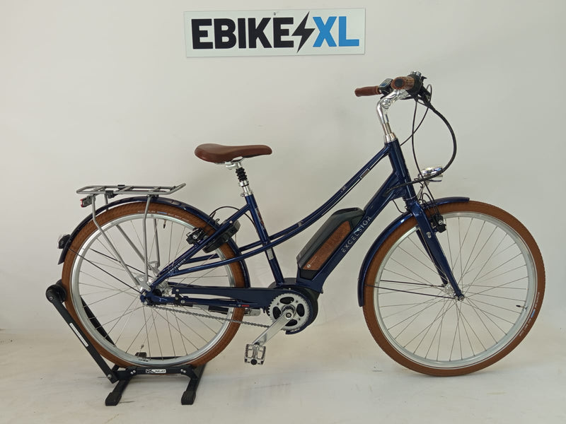NIEUW! Excelsior Vintage DA Bosch Active Line Plus Middenmotor Blauw