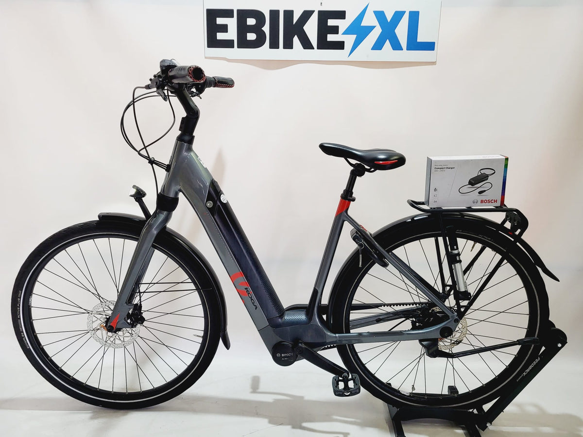 Koga E-Nova EVO Bosch Active Line Plus Middenmotor 500Wh! Belt-Drive, elektrische fiets, zijaanzicht