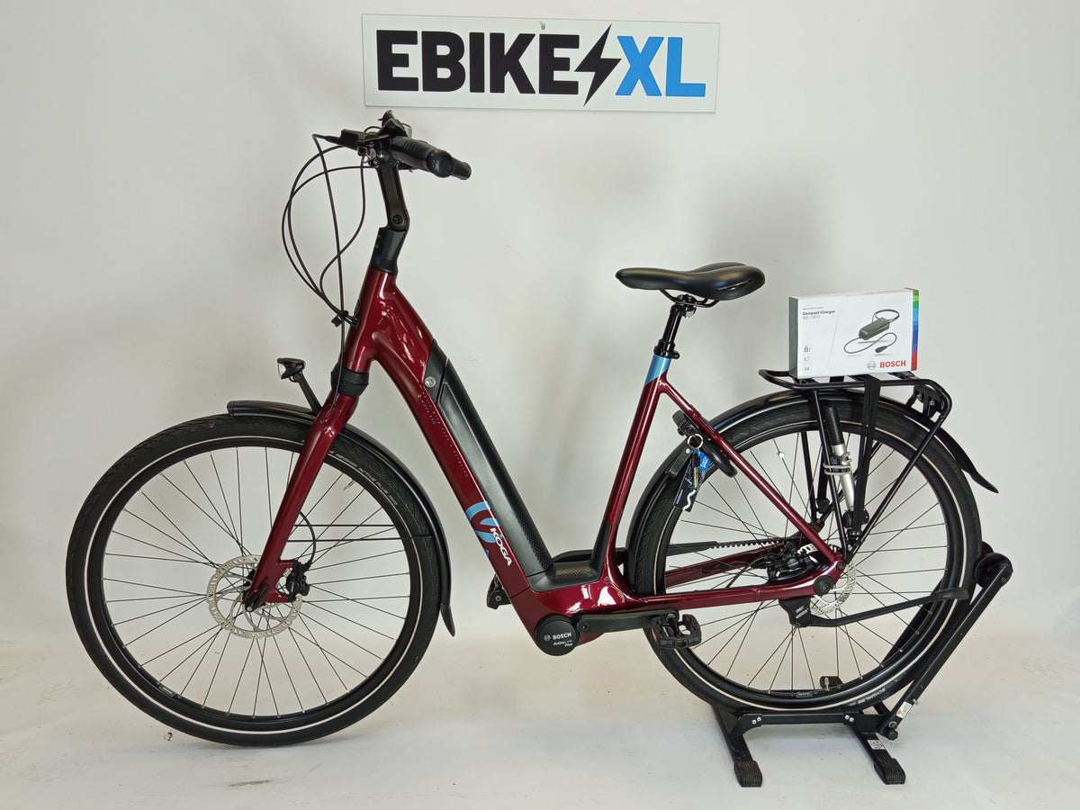 Koga e-Nova EVO Bosch Active Line Plus Middenmotor Belt-Drive, elektrische fiets, zijaanzicht
