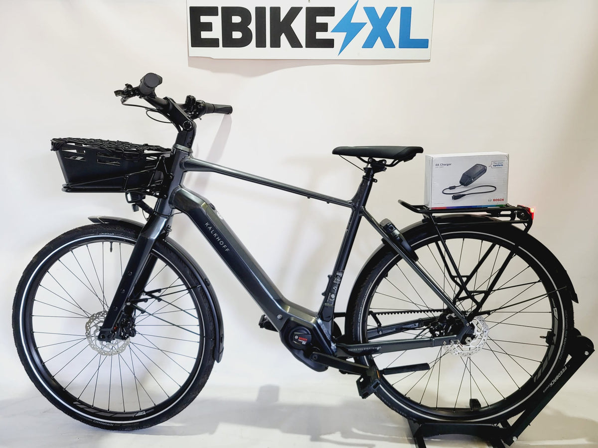 Kalkhoff Image L Advance Bosch Performance Line SX Smart System Belt-Drive, elektrische fiets, zijaanzicht