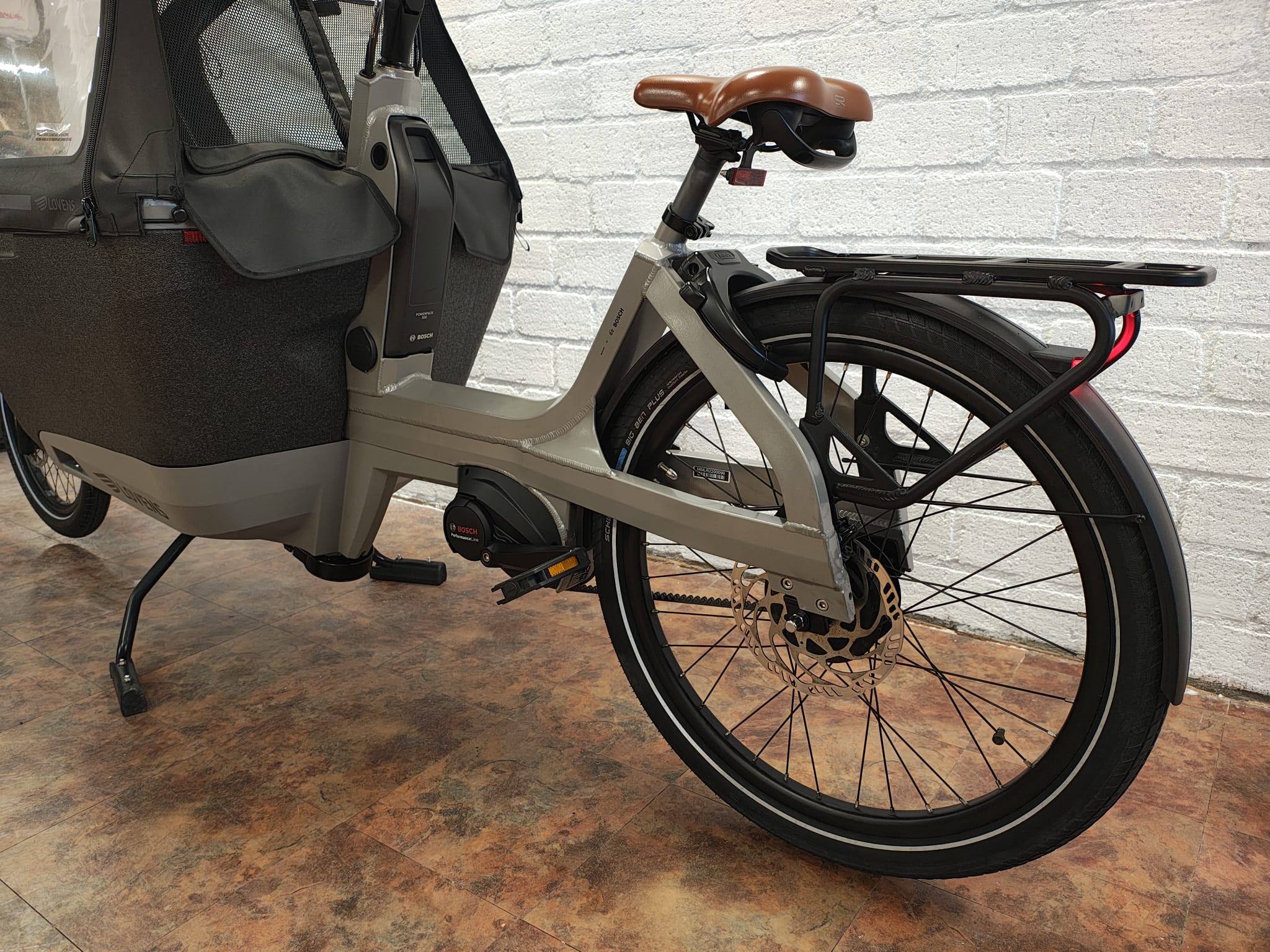 Lovens Explorer Bosch Performance Line Middemotor Bakfiets 500Wh Belt-Drive!