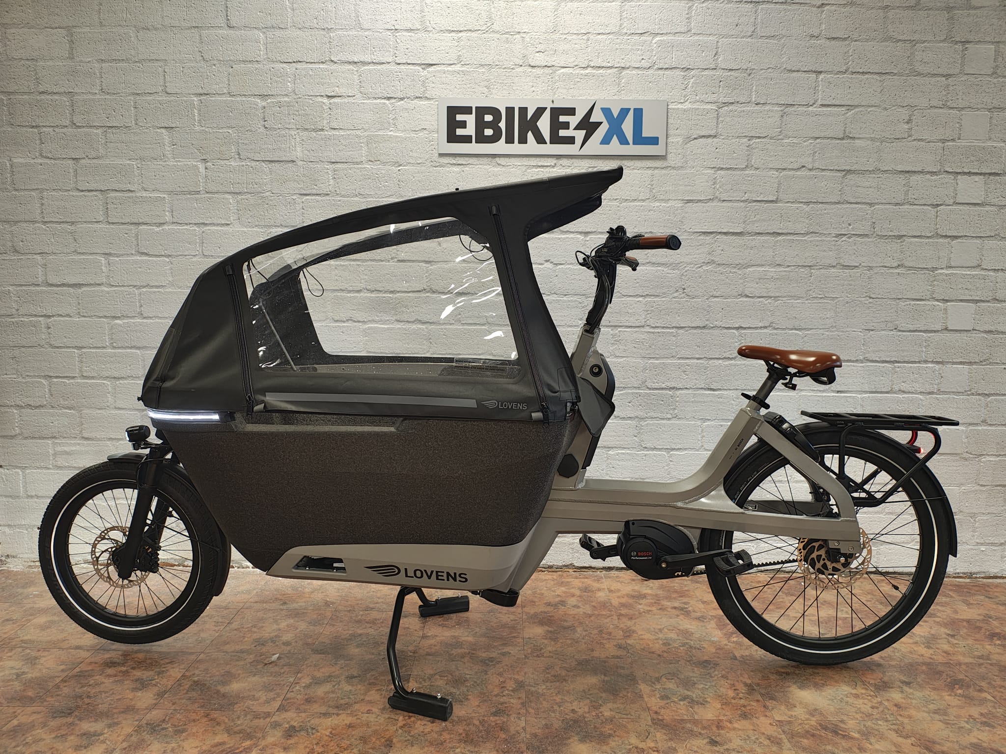 Lovens Explorer Bosch Performance Line Middemotor Bakfiets 500Wh Belt-Drive!